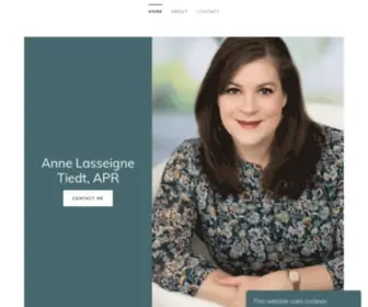 Annetiedt.com(Public Relations) Screenshot