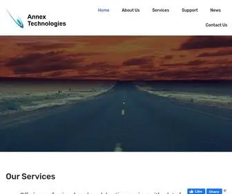 Annex.com(Your Internet Partner) Screenshot