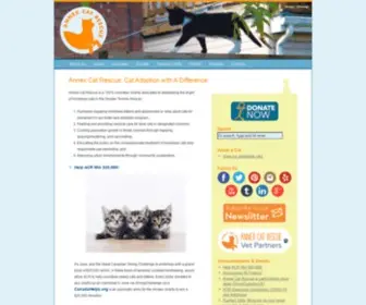 Annexcatrescue.ca(Annexcatrescue) Screenshot