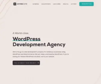 Annexcore.com(A WordPress & Mailchimp Focused Development Agency) Screenshot