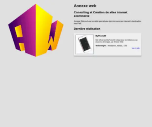 Annexeweb.com(Annexe Web) Screenshot