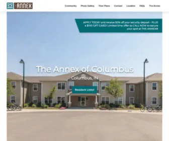 Annexofcolumbus.com(The Annex of Columbus) Screenshot