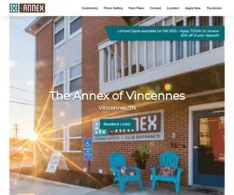 AnnexofVincennes.com(The Annex of Vincennes) Screenshot