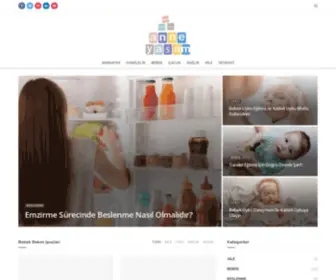 Anneyasam.net(Anneleri bilgilendiren) Screenshot