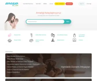 Anneysen.com(Anneliği Kolaylaştırıyoruz) Screenshot