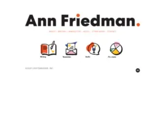 Annfriedman.com(Ann Friedman) Screenshot