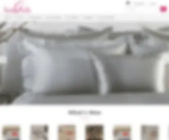 Anngish.com(Ann Gish Luxury Linens and Bedding) Screenshot