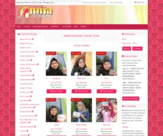 Anniakerudung.com(ANNIA KERUDUNG) Screenshot