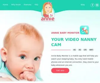 Anniebabymonitor.com(Annie Baby Monitor) Screenshot