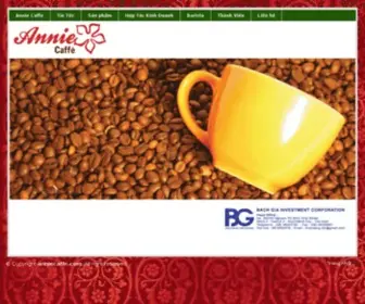 Anniecaffe.com(Cung cấp cà phê) Screenshot