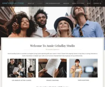 Anniegrindlay.com(Annie Grindlay Studio) Screenshot