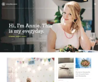 Annies-Eats.com(Everyday Annie) Screenshot