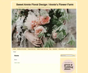 Anniesflowerfarm.com(One must have sunshine) Screenshot