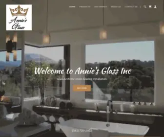 Anniesglassinc.com(Annie's Glass Inc) Screenshot