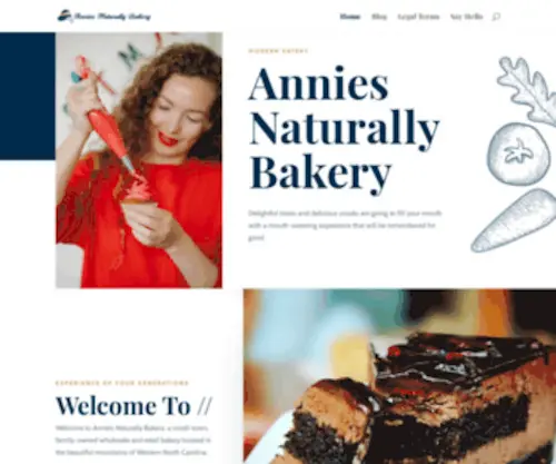 Anniesnaturallybakery.com(Annies Naturally Bakery) Screenshot