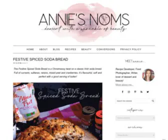 Anniesnoms.com(Annie's Noms) Screenshot