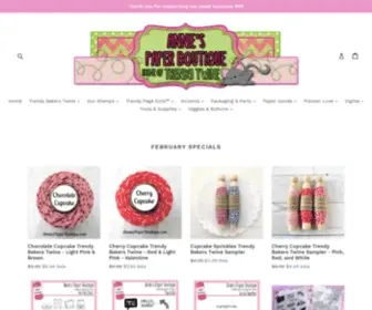 Anniespaperboutique.com(Annie's Paper Boutique) Screenshot