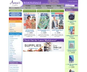 Annieswsl.com(Wholesale Books & Craft Supplies) Screenshot
