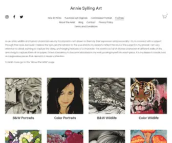 Anniesylling.com(Annie Sylling) Screenshot