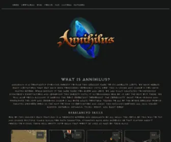 Annihilus.net(Annihilus) Screenshot