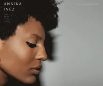 Annikainez.com(Annika Inez) Screenshot