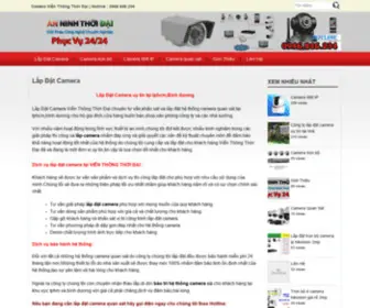 Anninhthoidai.com(Lắp Đặt Camera giám sát thương hiệu HIKVISION) Screenshot