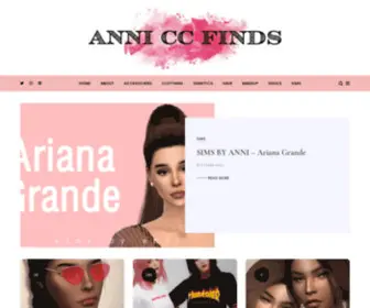 Annislifestyle.com(ANNI CC FINDS) Screenshot