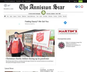 Annistonstar.com(Local News) Screenshot