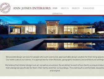 Annjonesinteriors.com(Interior Decorator / Designer) Screenshot