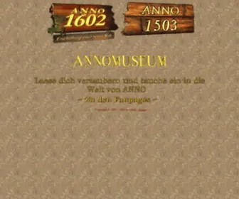 Annomuseum.de(Annomuseum) Screenshot