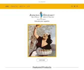 Annonagourmet.com(Annona Gourmet) Screenshot