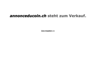 Annonceducoin.ch(FOR SALE) Screenshot