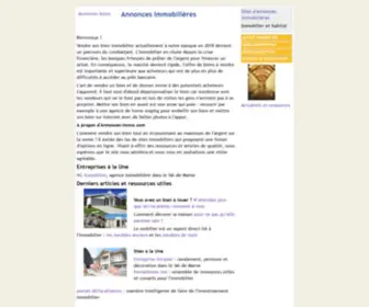 Annonces-Immo.com(Architecte) Screenshot