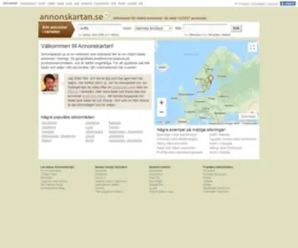 Annonskartan.se(Sveriges nya annons) Screenshot