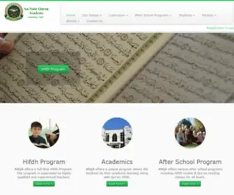 Annoorquranacademy.org(An Noor Quran Academy) Screenshot