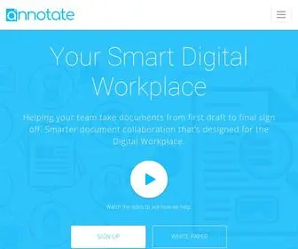 Annotate.com(Annotate) Screenshot