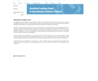 Annotatedleadingcases.com(Annotated Leading Cases) Screenshot