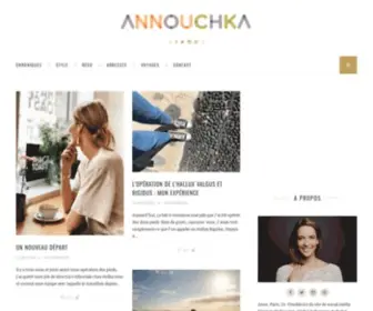 Annouchka.fr(Le blog d'ANNOUCHKA) Screenshot