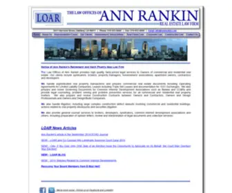 Annrankin.com(Law Offices of Ann Rankin Official Website) Screenshot