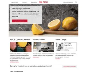 Annsacks.com(Designer Tile) Screenshot