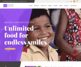 Annsagarfoundation.org(Annsagar Foundation) Screenshot