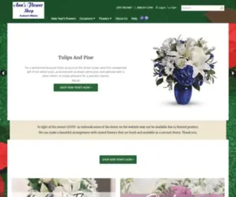 Annsflower.com(Auburn Florist) Screenshot