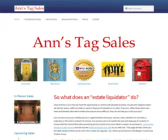 Annstagsales.com(Established 1994) Screenshot