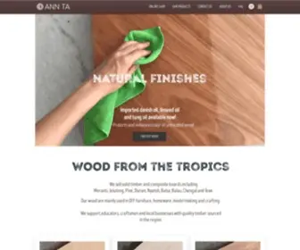 Anntawood.com(ANN TA BUILDING MATERIALS & WOODEN PRODUCT SUPPLIER) Screenshot