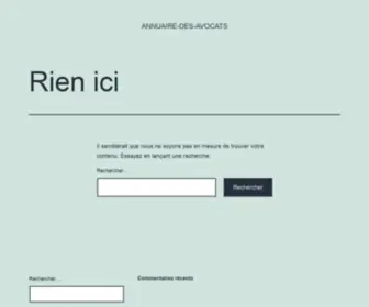 Annuaire-Des-Avocats.net(Avocats) Screenshot