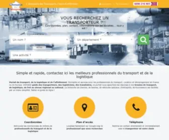 Annuaire-Des-Transports.com(Annuaire du transport) Screenshot