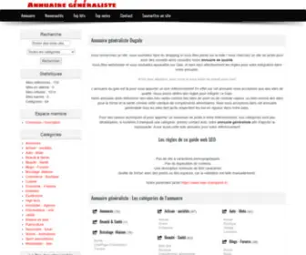 Annuaire-Dugalo.be(Annuaire du galo) Screenshot