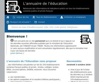 Annuaire-Education.fr(L’annuaire de l’éducation) Screenshot