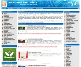 Annuaire-Info-Ville.com(Le service info gratuit et public de votre ville ou de votre village (news) Screenshot