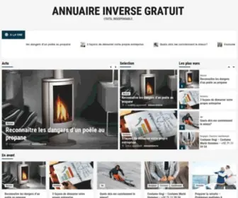 Annuaire-Inverse-Gratuit.org(L'outil indispensable) Screenshot